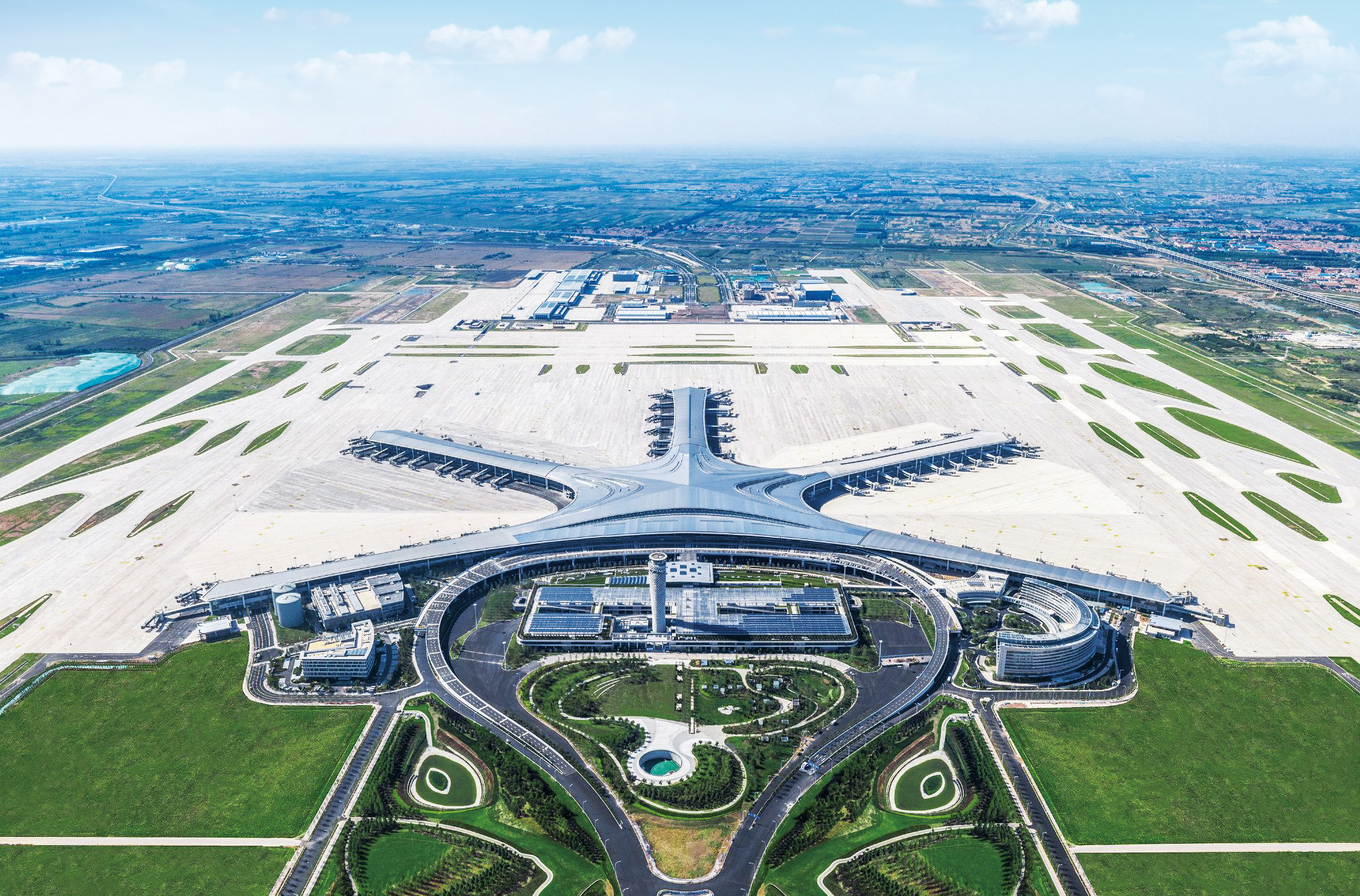 مشروع مطار تشينغداو الجديد